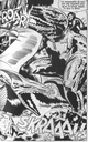 Scan Episode Le Dinosaure Ecarlate pour illustration du travail du Scénariste Jack Kirby